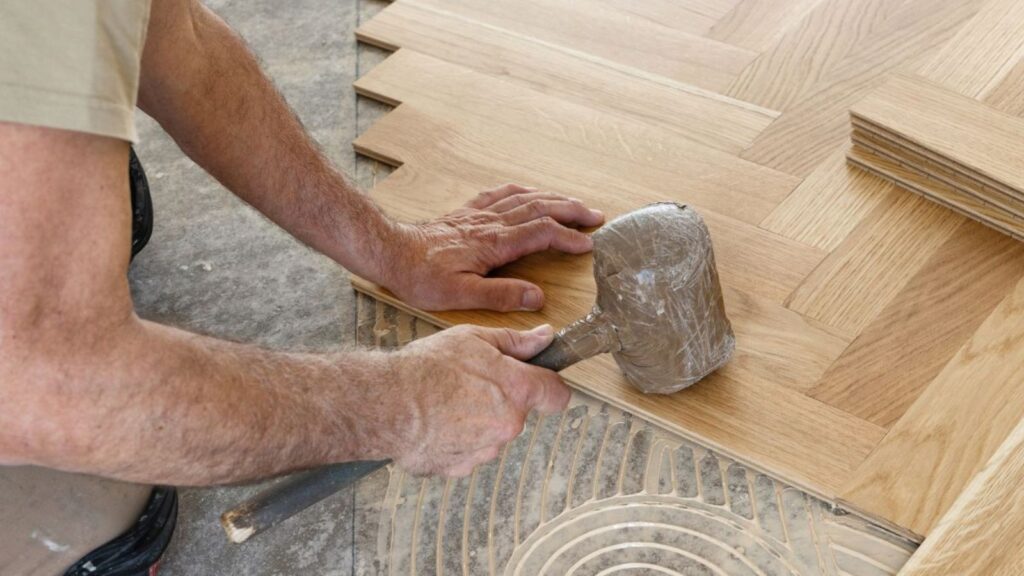 wood-look tile patterns